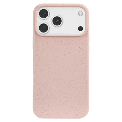 For iPhone 17 Pro Case Biodegradable Wheat Straw + TPU Matte Phone Cover