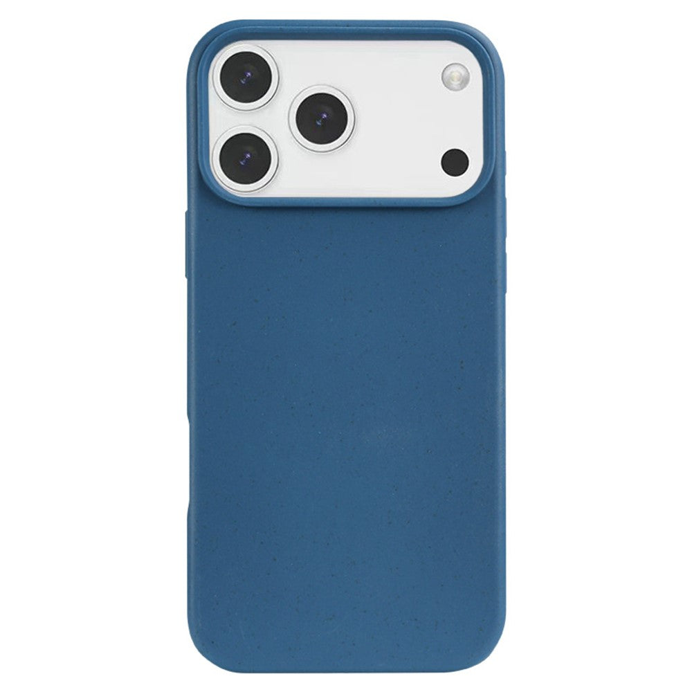 For iPhone 17 Pro Case Biodegradable Wheat Straw + TPU Matte Phone Cover