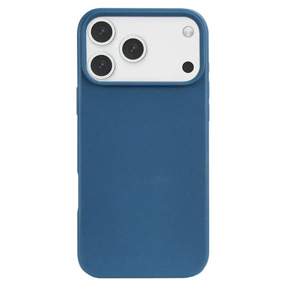 For iPhone 17 Pro Case Biodegradable Wheat Straw + TPU Matte Phone Cover