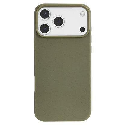 For iPhone 17 Pro Case Biodegradable Wheat Straw + TPU Matte Phone Cover
