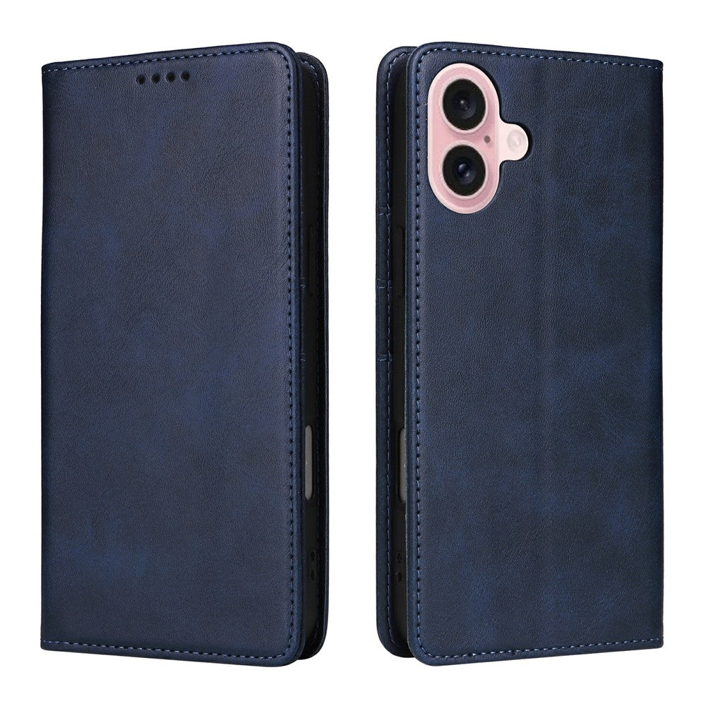 For iPhone 17 Case RFID Blocking PU Leather Phone Wallet Cover
