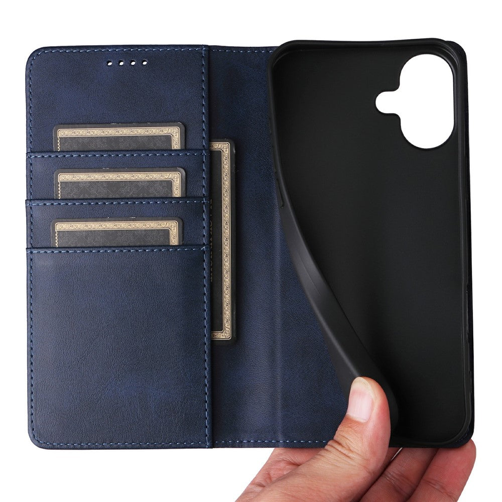 For iPhone 17 Case RFID Blocking PU Leather Phone Wallet Cover