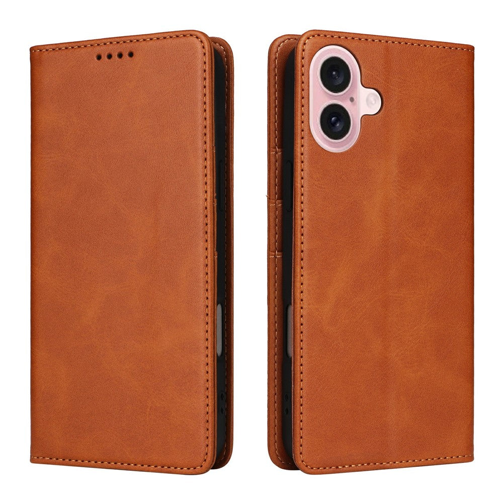 For iPhone 17 Case RFID Blocking PU Leather Phone Wallet Cover