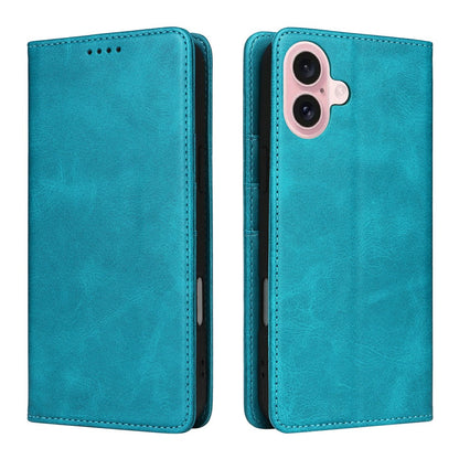 For iPhone 17 Case RFID Blocking PU Leather Phone Wallet Cover