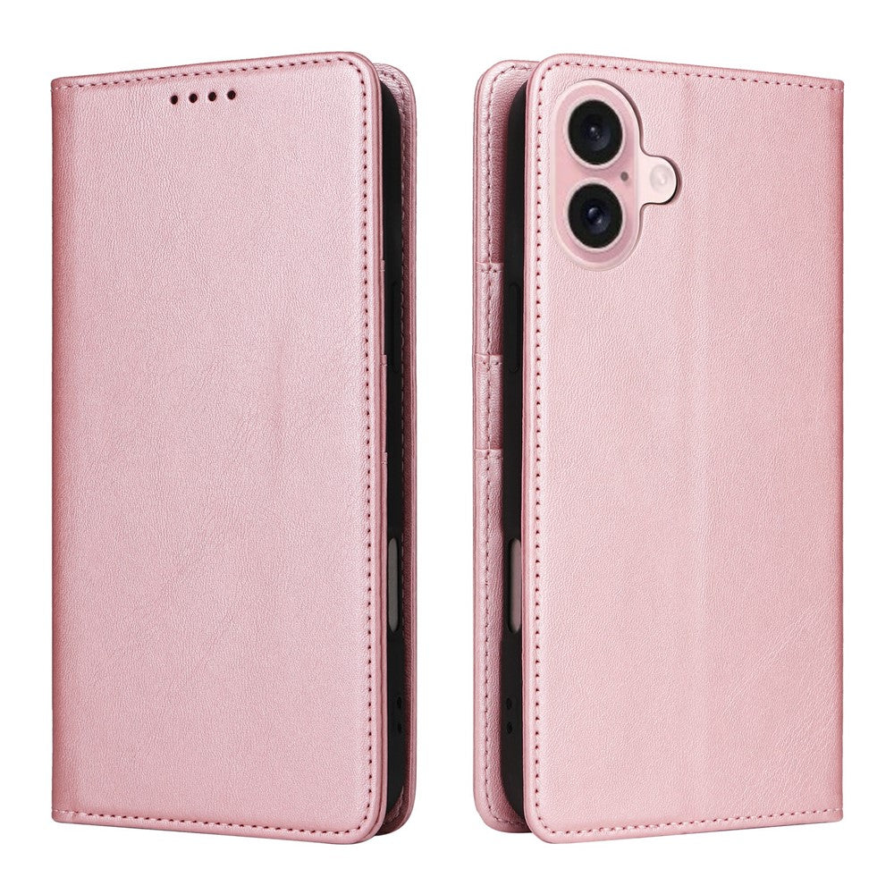For iPhone 17 Case RFID Blocking PU Leather Phone Wallet Cover