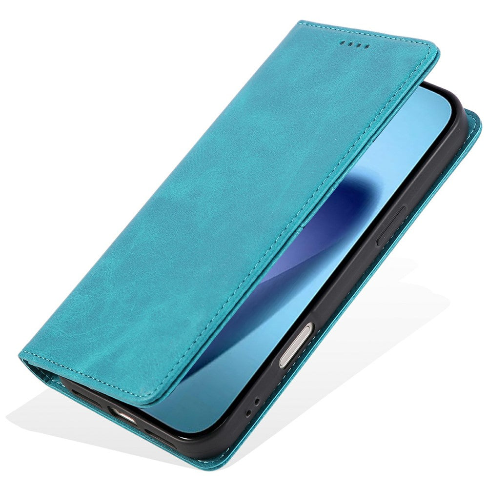 For iPhone 17 Pro Case RFID Blocking PU Leather Phone Wallet Cover