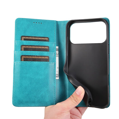 For iPhone 17 Pro Case RFID Blocking PU Leather Phone Wallet Cover