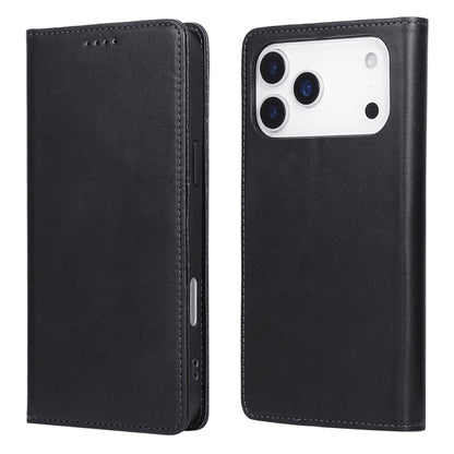 For iPhone 17 Pro Case RFID Blocking PU Leather Phone Wallet Cover