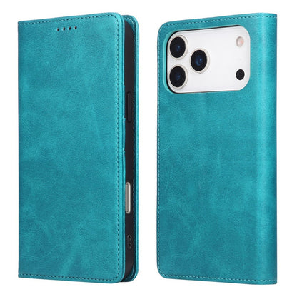 For iPhone 17 Pro Max Case RFID Blocking PU Leather Phone Wallet Cover