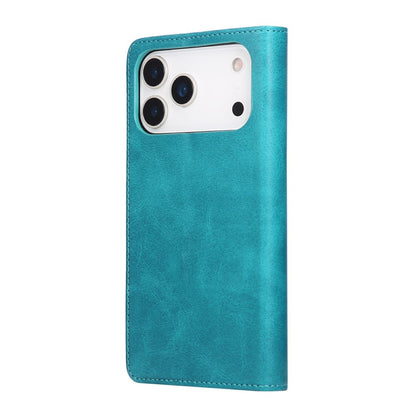 For iPhone 17 Pro Max Case RFID Blocking PU Leather Phone Wallet Cover