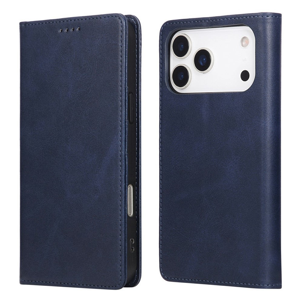 For iPhone 17 Pro Max Case RFID Blocking PU Leather Phone Wallet Cover