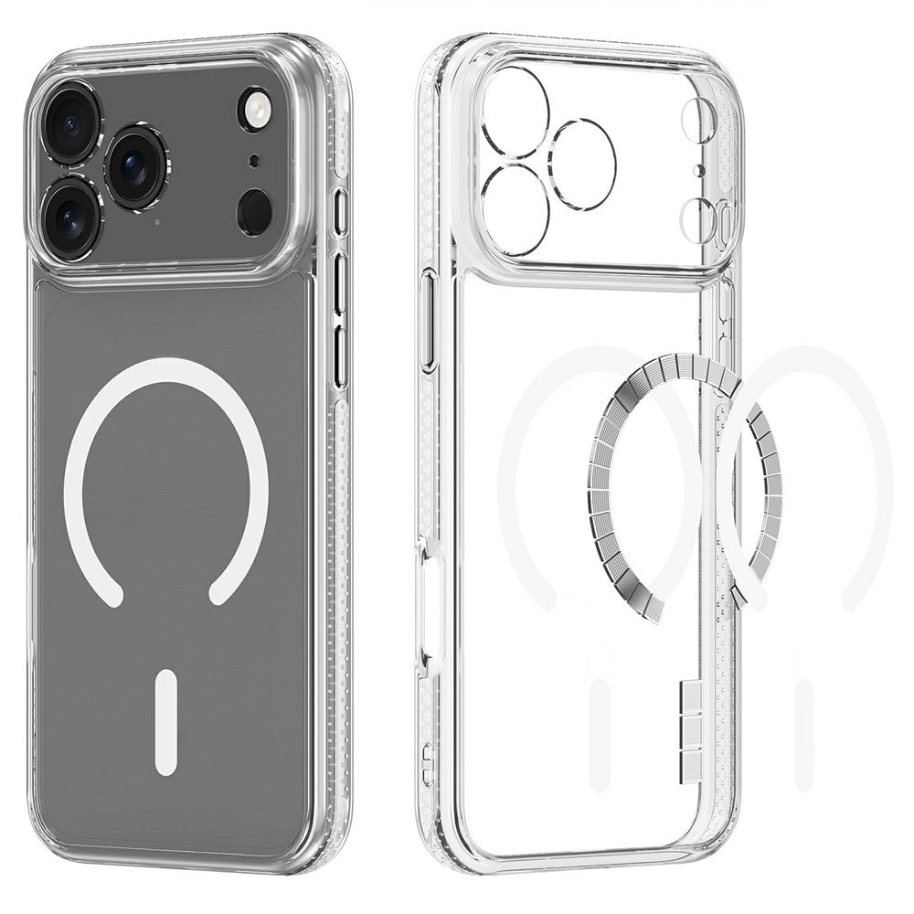 DUX DUCIS Clin Series for iPhone 17 Pro Case PC + TPU Clear Magnetic Phone Cover Compatible with MagSafe