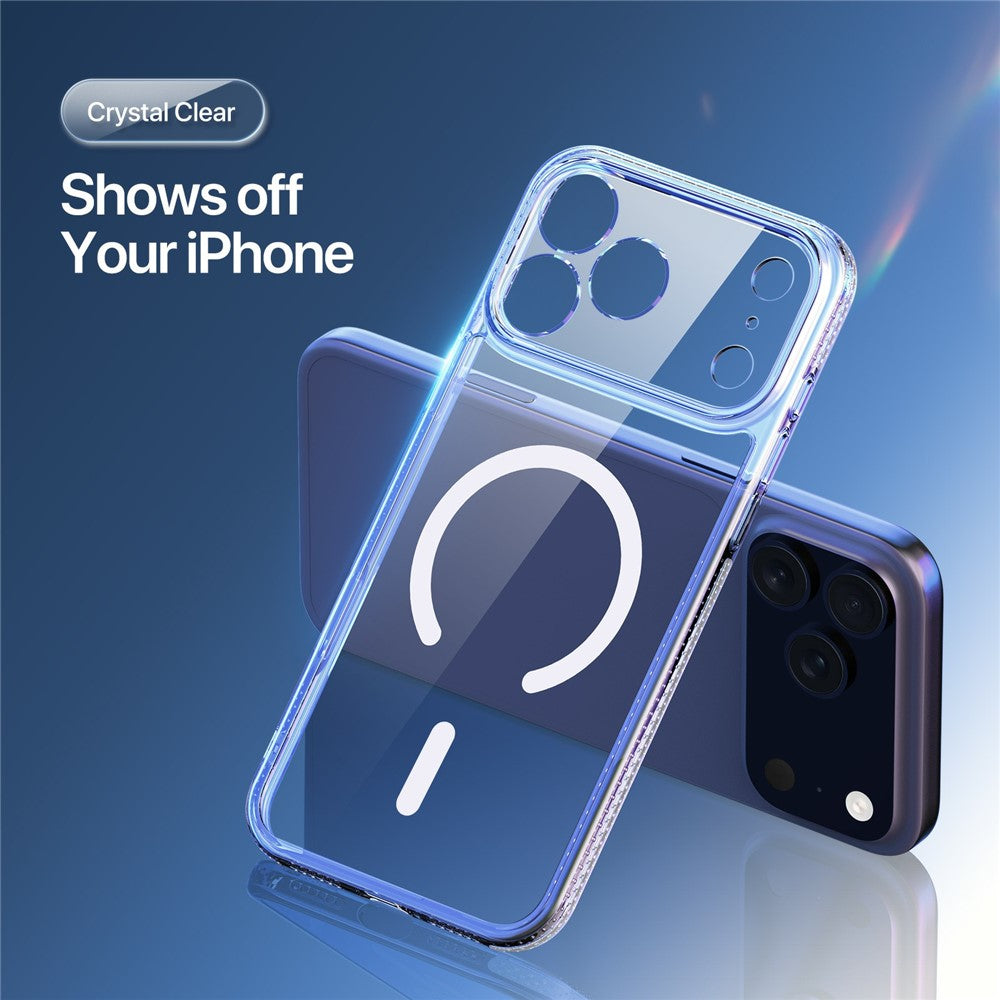 DUX DUCIS Clin Series for iPhone 17 Pro Case PC + TPU Clear Magnetic Phone Cover Compatible with MagSafe