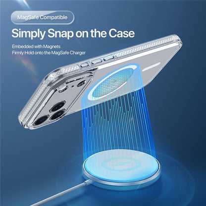 DUX DUCIS Clin Series for iPhone 17 Pro Case PC + TPU Clear Magnetic Phone Cover Compatible with MagSafe