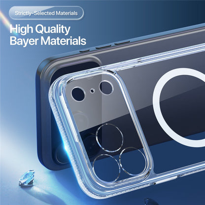 DUX DUCIS Clin Series for iPhone 17 Pro Case PC + TPU Clear Magnetic Phone Cover Compatible with MagSafe