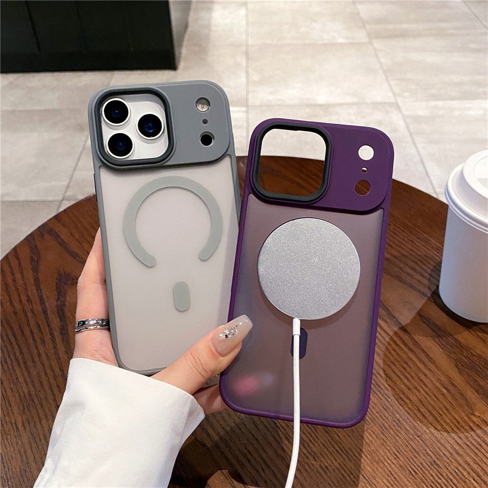 For iPhone 17 Pro Case Compatible with MagSafe Skin-Touch Matte Anti-Drop TPU + PC Phone Cover