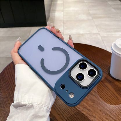 For iPhone 17 Pro Case Compatible with MagSafe Skin-Touch Matte Anti-Drop TPU + PC Phone Cover