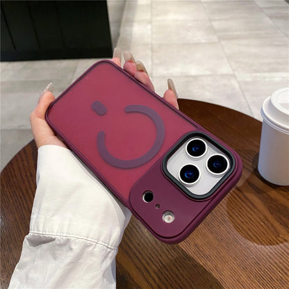 For iPhone 17 Pro Case Compatible with MagSafe Skin-Touch Matte Anti-Drop TPU + PC Phone Cover