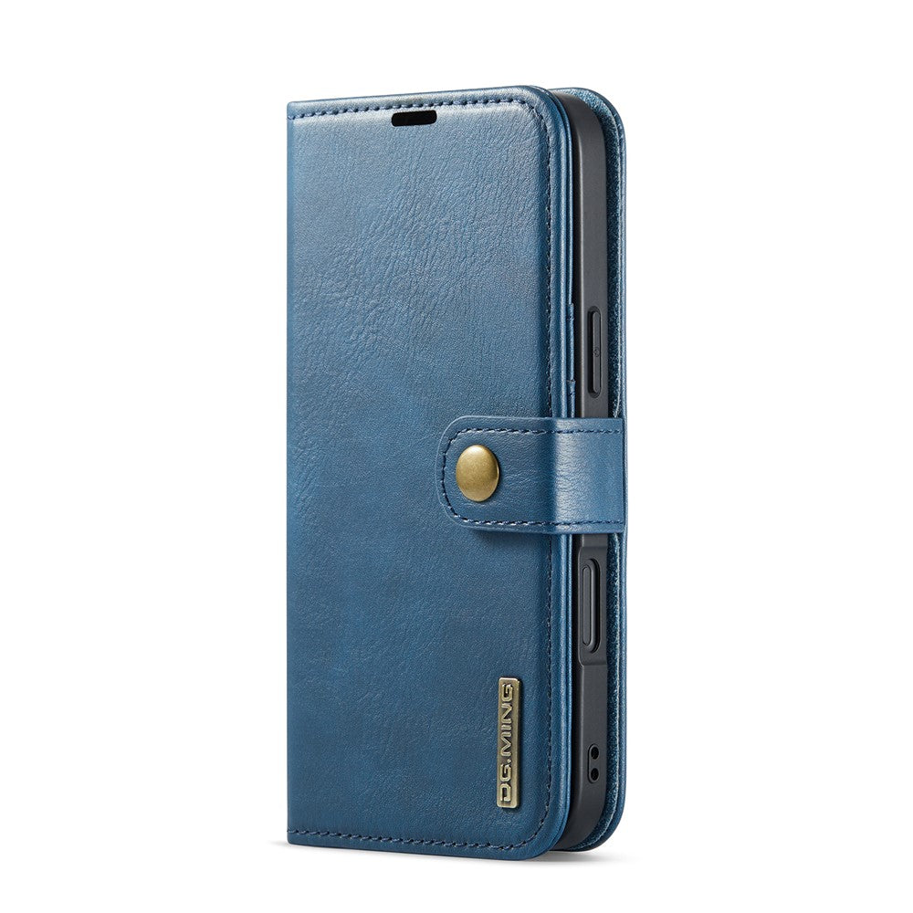DG.MING for iPhone 17 Case Detachable Split Leather Phone Cover
