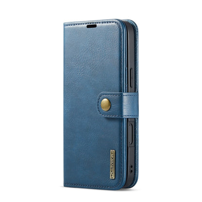 DG.MING for iPhone 17 Case Detachable Split Leather Phone Cover