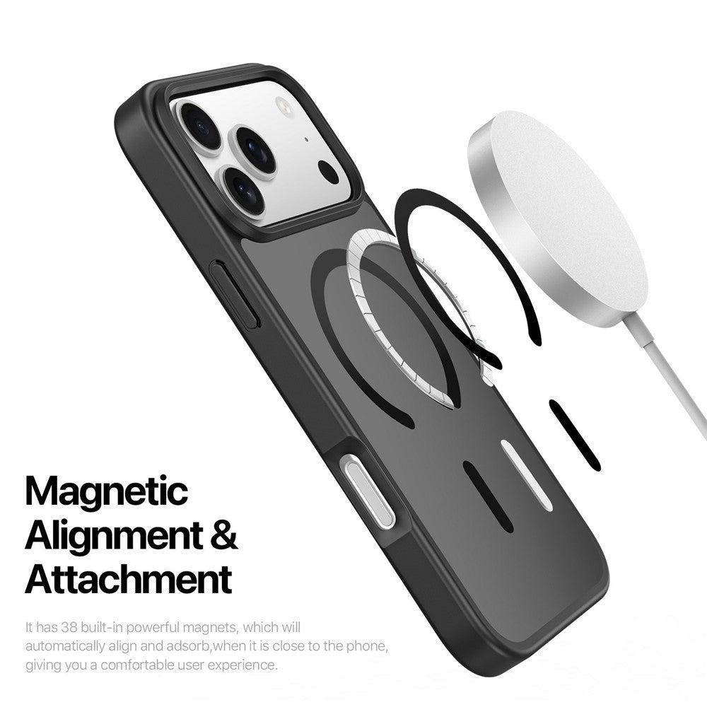DUX DUCIS Yind Series For iPhone 17 Pro Case TPU + PC Matte Phone Cover Compatible with MagSafe