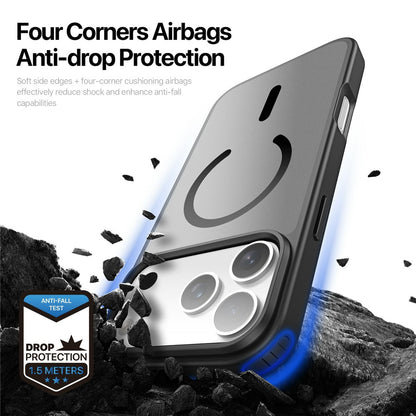 DUX DUCIS Yind Series For iPhone 17 Pro Case TPU + PC Matte Phone Cover Compatible with MagSafe
