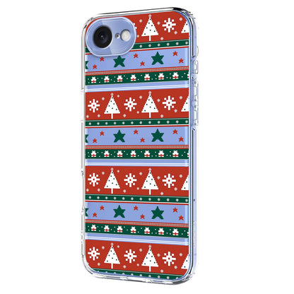 For iPhone 17e / 16e Case Christmas Themed Pattern Printing TPU Phone Back Cover