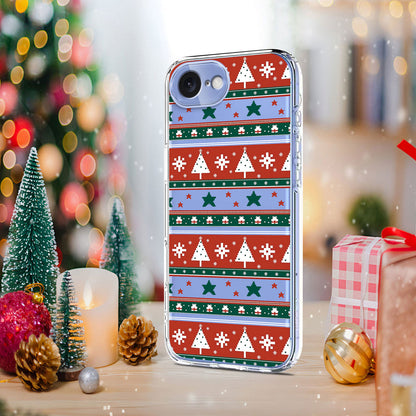 For iPhone 17e / 16e Case Christmas Themed Pattern Printing TPU Phone Back Cover