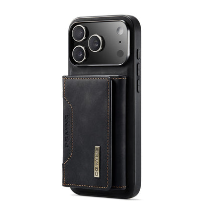 DG.MING M2 Series for iPhone 17 Pro Max Case PU + PC + TPU Phone Cover Detachable Wallet