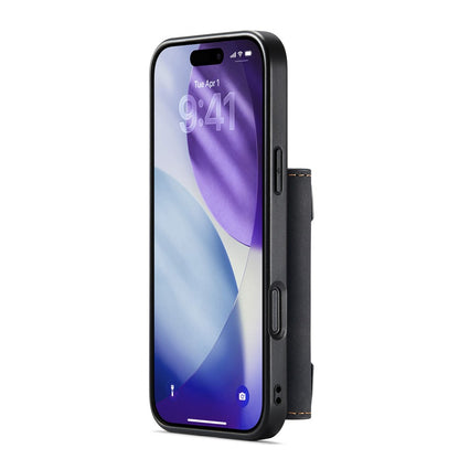 DG.MING M2 Series for iPhone 17 Pro Max Case PU + PC + TPU Phone Cover Detachable Wallet