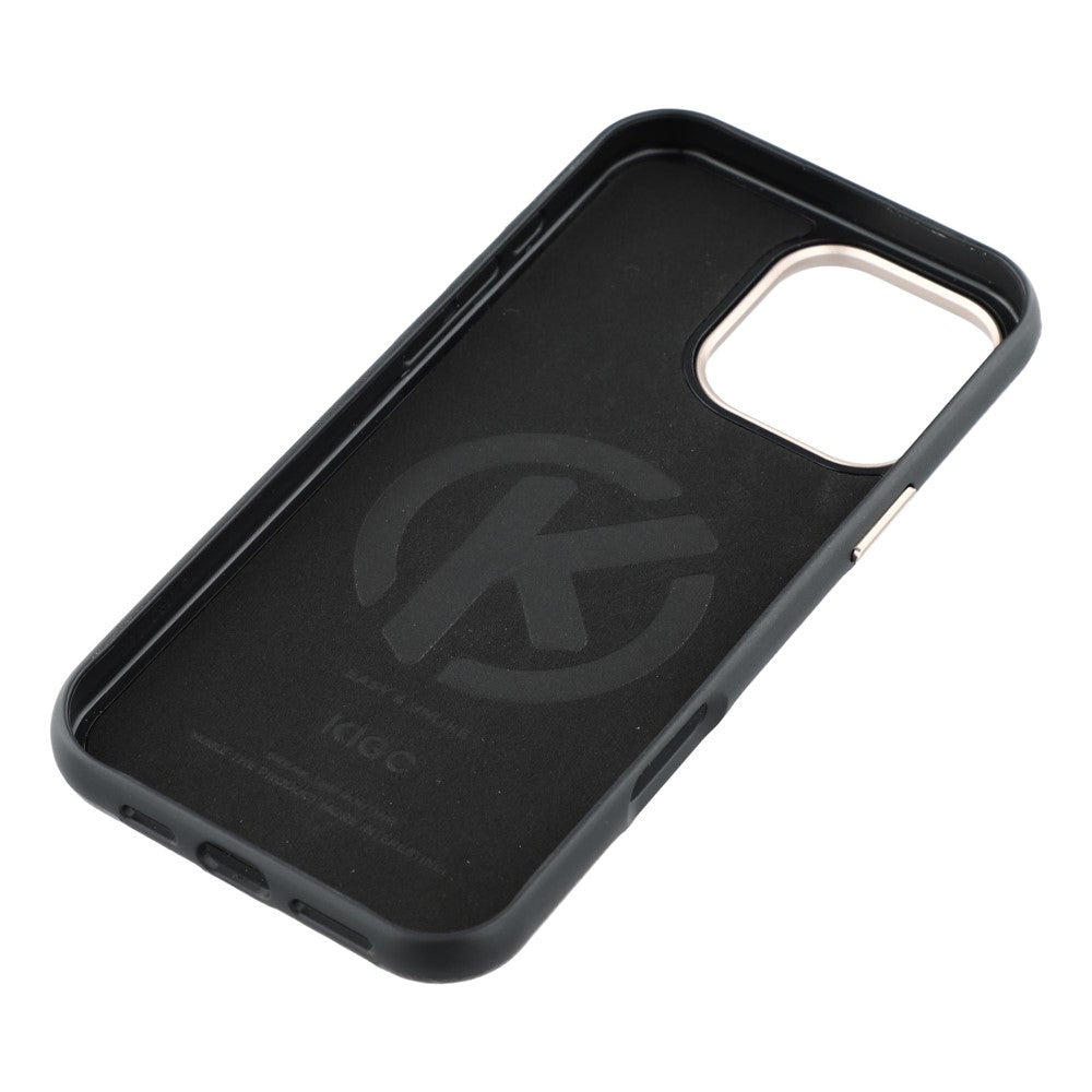 KIGC For iPhone 16 Pro Max Case Compatible with MagSafe PU Leather TPU Phone Back Cover