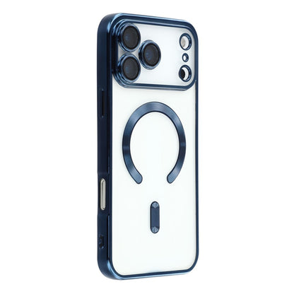 For iPhone 17 Pro Case Compatible with MagSafe Electroplated TPU Phone Cover with Lens Film