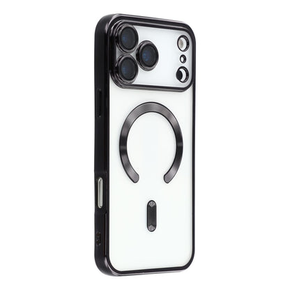 For iPhone 17 Pro Case Compatible with MagSafe Electroplated TPU Phone Cover with Lens Film