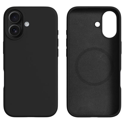 For iPhone 17 Case Compatible with MagSafe Liquid Silicone + PC Phone Cover