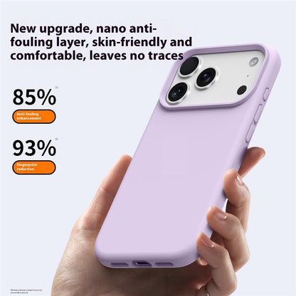For iPhone 17 Pro Max Case Compatible with MagSafe Liquid Silicone + PC Phone Cover