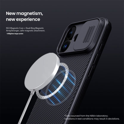 NILLKIN Camshield Pro for iPhone 17 Case Compatible with MagSafe TPU + PC Phone Cover with Slider Camera
