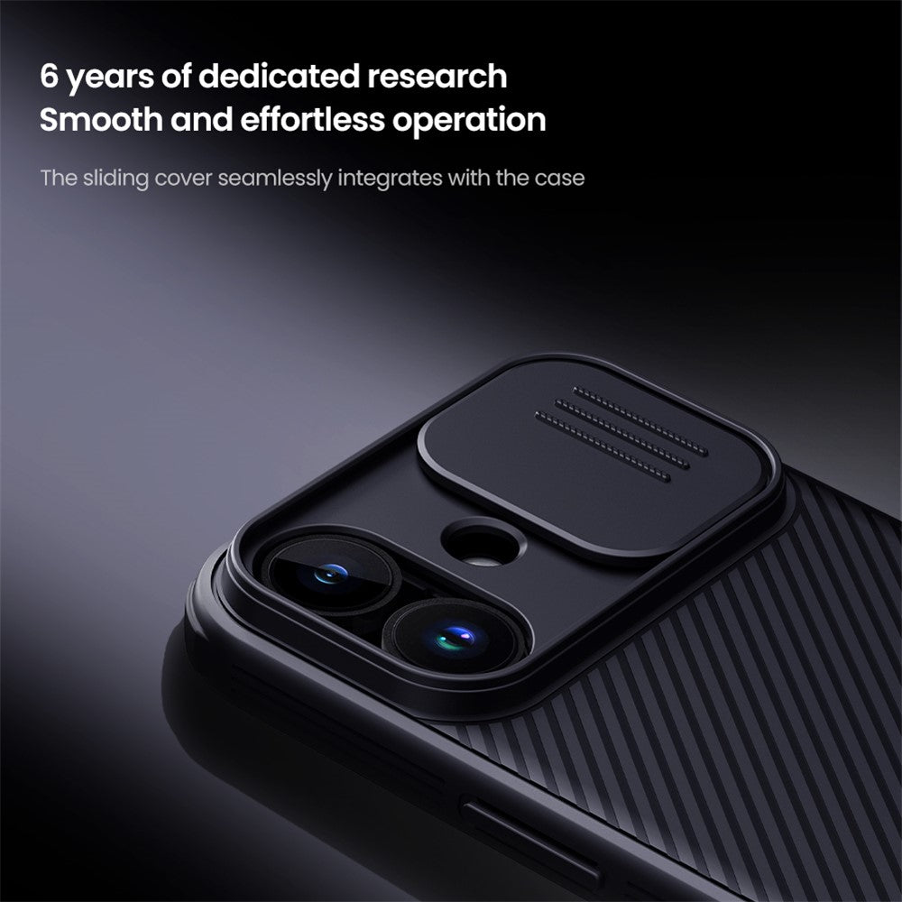 NILLKIN Camshield Pro for iPhone 17 Case Compatible with MagSafe TPU + PC Phone Cover with Slider Camera