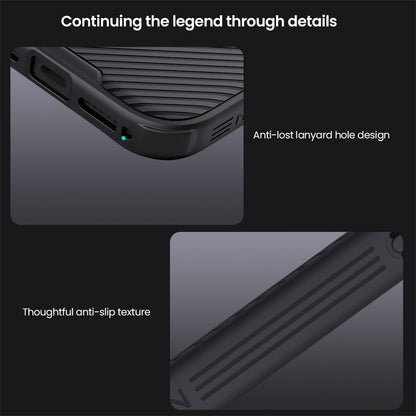 NILLKIN Camshield Pro for iPhone 17 Pro Case Compatible with MagSafe TPU + PC Phone Cover with Slider Camera
