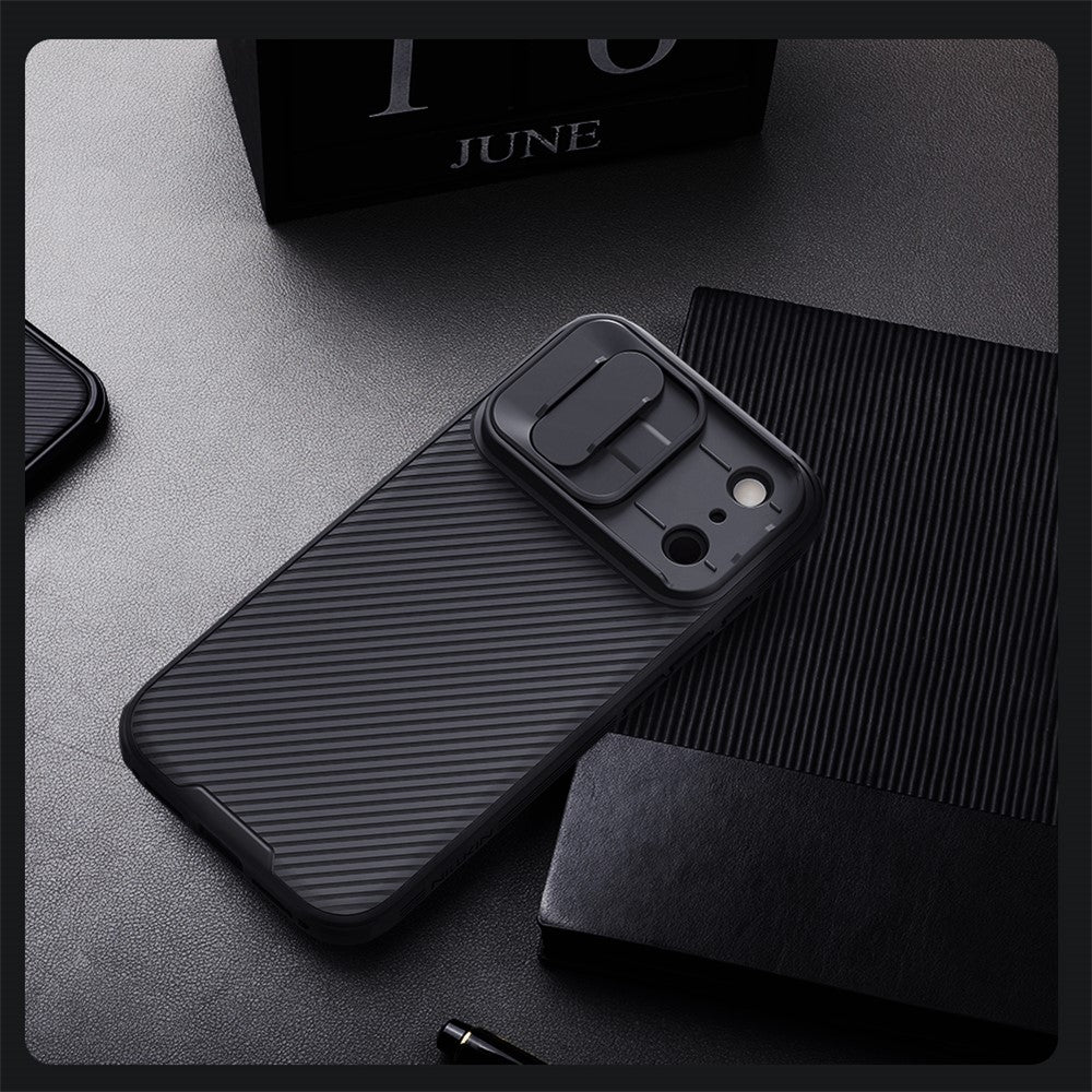 NILLKIN Camshield Pro for iPhone 17 Pro Case Compatible with MagSafe TPU + PC Phone Cover with Slider Camera