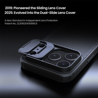 NILLKIN Camshield Pro for iPhone 17 Pro Max Case Compatible with MagSafe TPU + PC Phone Cover with Slider Camera