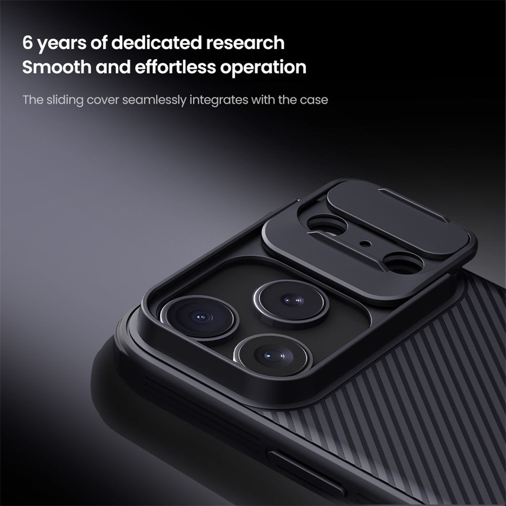 NILLKIN Camshield Pro for iPhone 17 Pro Max Case Compatible with MagSafe TPU + PC Phone Cover with Slider Camera