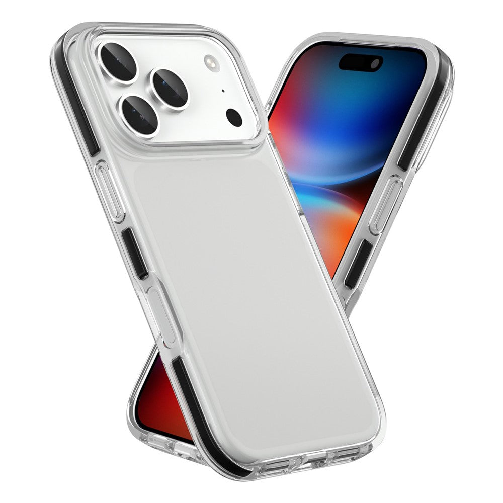 For iPhone 17 Pro Max Case TPU+TPE Anti-drop Clear Phone Cover
