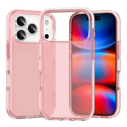 For iPhone 17 Pro Max Case TPU+TPE Anti-drop Clear Phone Cover