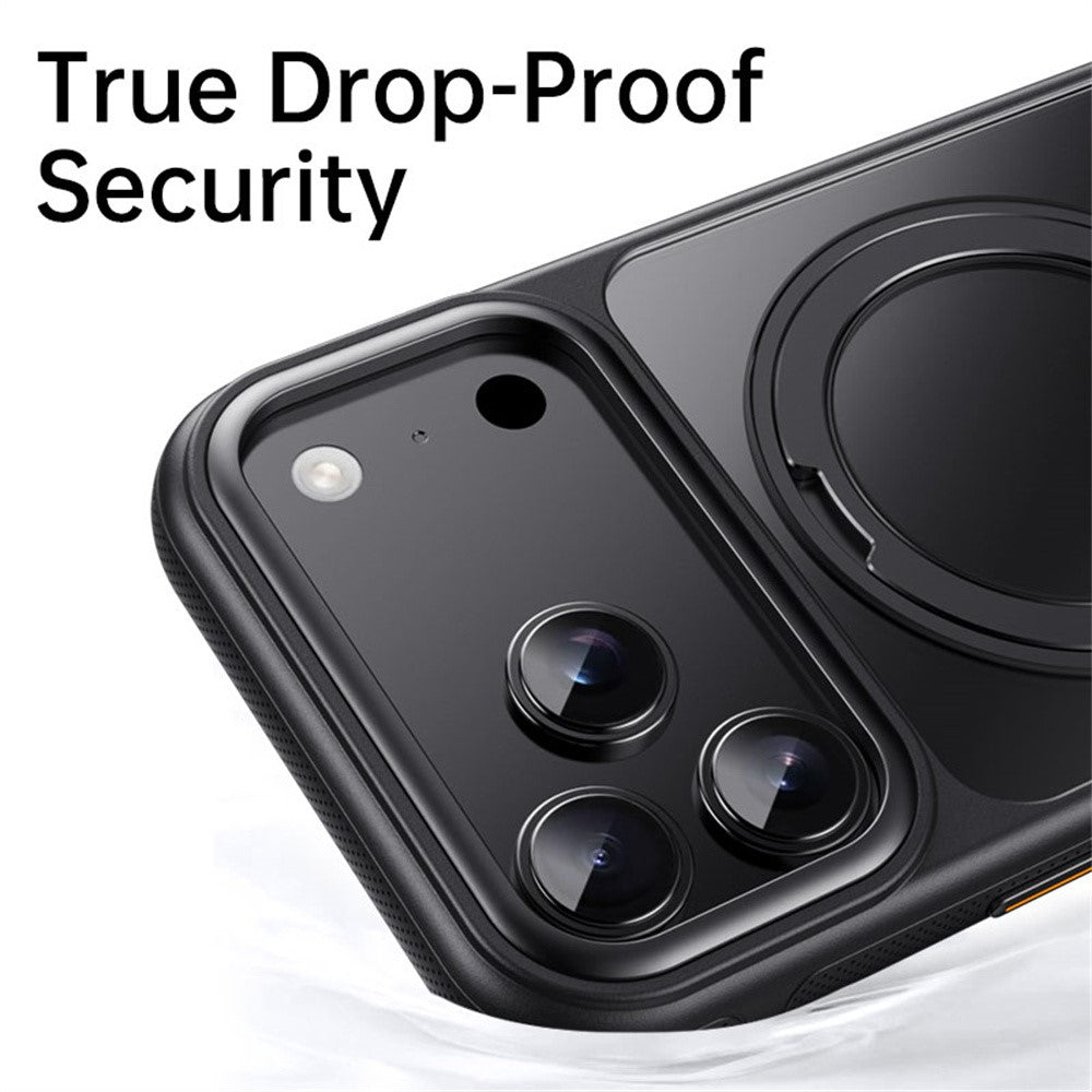 For iPhone 17 Pro Max Case Compatible with MagSafe Kickstand TPU PC Phone Back Cover