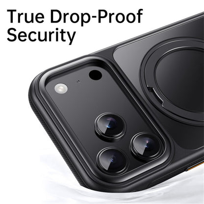 For iPhone 17 Pro Max Case Compatible with MagSafe Kickstand TPU PC Phone Back Cover