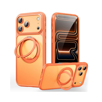 For iPhone 17 Pro Max Case Compatible with MagSafe Kickstand TPU PC Phone Back Cover