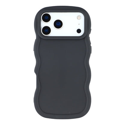 For iPhone 17 Pro Max Case TPU Protective Phone Cover Unique Curly Wave Frame