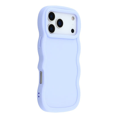 For iPhone 17 Pro Max Case TPU Protective Phone Cover Unique Curly Wave Frame