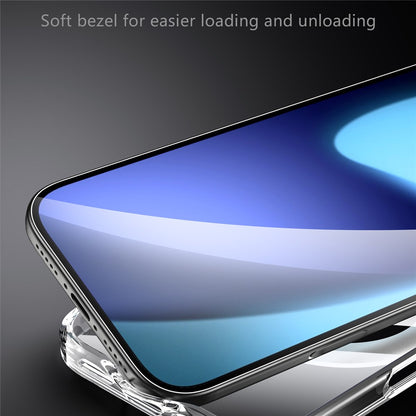SULADA For iPhone 17 Pro Case Compatible with MagSafe TPU + PC Crystal Clear Phone Cover