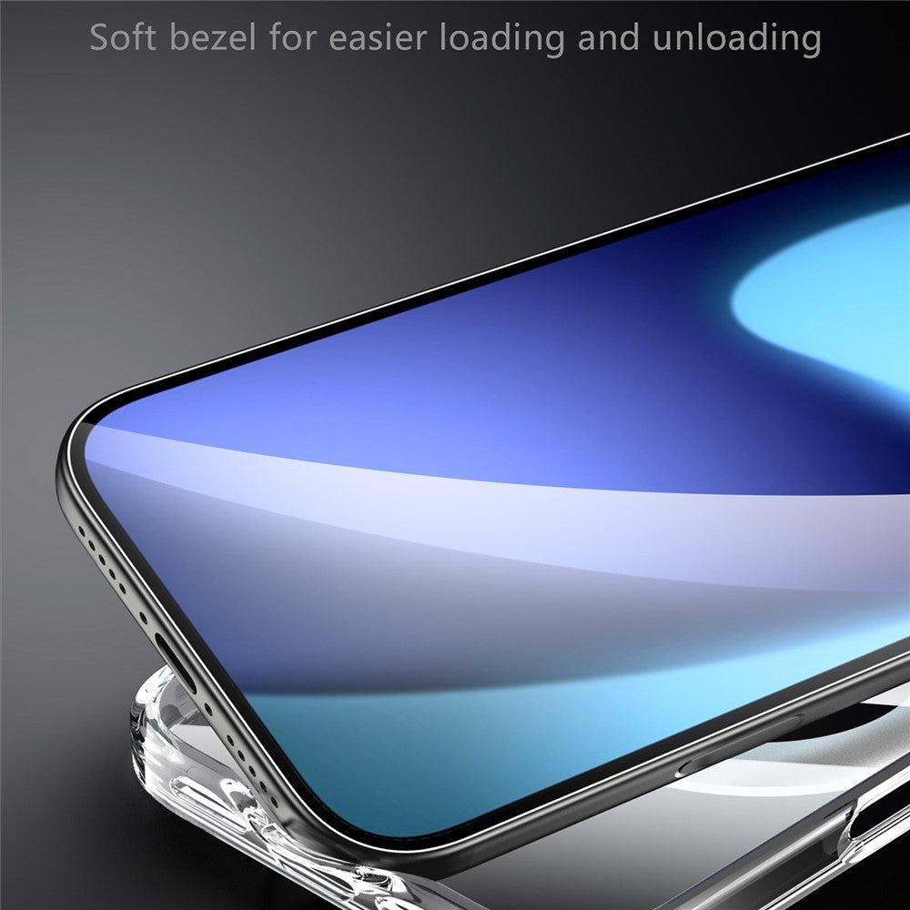 SULADA For iPhone 17 Case Compatible with MagSafe TPU + PC Crystal Clear Phone Cover